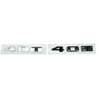ATSL CT4 56 XTS AWD 25T 40T emblem mark car stickers for Cadillac XT4/5/6 rear tail 28T displacement refit labeling decals