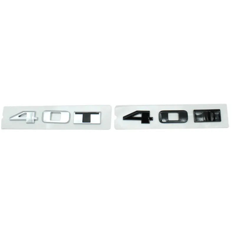 ATSL CT4 56 XTS AWD 25T 40T emblem mark car stickers for Cadillac XT4/5/6 rear tail 28T displacement refit labeling decals