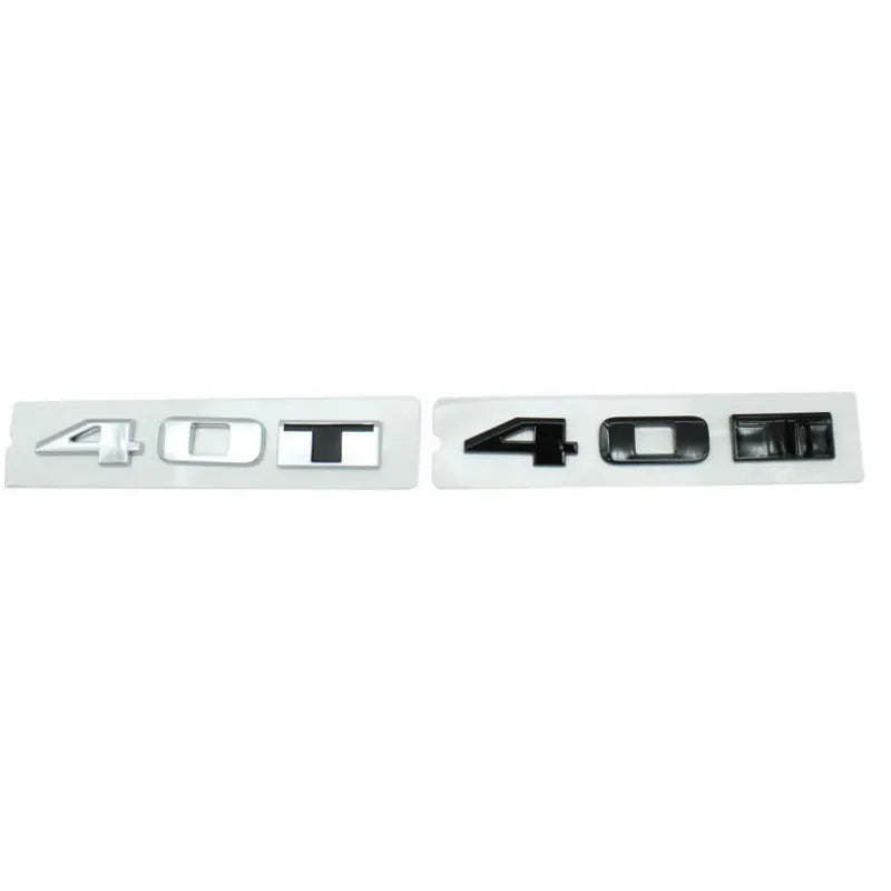 ATSL CT4 56 XTS AWD 25T 40T emblem mark car stickers for Cadillac XT4/5/6 rear tail 28T displacement refit labeling decals