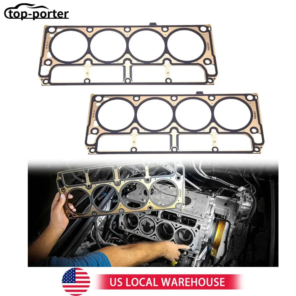 12589226 12498544 12565390 12573949 98544 Cylinder Head Gaskets Set 12589226 1Set For Chevy GMC LS1/LS6 MLS 4.8L 5.3L 5.7L