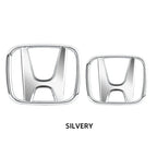3D ABS Car Emblem Front Head Grill Hood Bonnet Emblem Rear Tail Bumper For Honda Civic 2006-2015 8th 9th 9.5th generation Civic