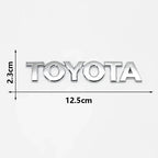 3D ABS TOYOTA Emblem Badge Car Sticker Car Trunk Sticker For Toyota Chr Corolla Camry Yaris Hilux Prius Avensis Auris Prado TRD