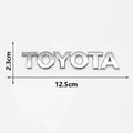 3D ABS TOYOTA Emblem Badge Car Sticker Car Trunk Sticker For Toyota Chr Corolla Camry Yaris Hilux Prius Avensis Auris Prado TRD