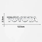 3D ABS TOYOTA Emblem Badge Car Sticker Car Trunk Sticker For Toyota Chr Corolla Camry Yaris Hilux Prius Avensis Auris Prado TRD