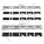 new old letter logo car stickers for GMC sierra Rear Trunk Emblem Logo boot label trunk modified Accessories decoration decals