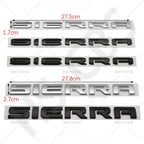 new old letter logo car stickers for GMC sierra Rear Trunk Emblem Logo boot label trunk modified Accessories decoration decals