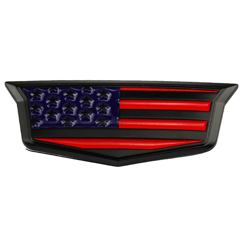3D Metal USA Flag Car Fender Side Emblem Sticker for Cadillac ATS CT4 CT6 CTS ESCALADE XT4 XT5 XT6 XTS Rear Trunk Badge Decals