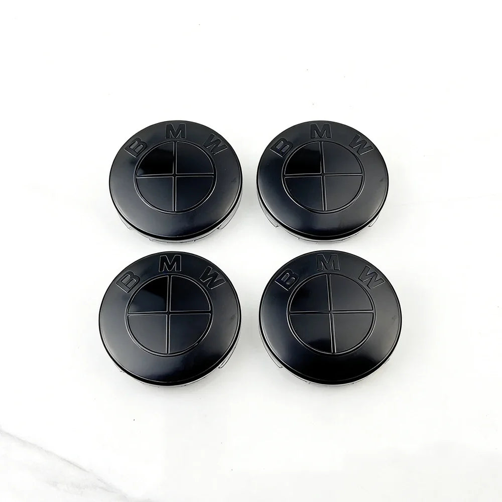 Car 68mm 56mm Wheel Center Caps Emblem Badge 50th Accessories For BMW E39 E46 E90 E60 E87 E53 F10 F20 F30 M X3 X5 X6