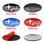 For Subaru Forester Outback Legacy Impreza STI BRZ Auto  1PC 58x30mm ABS Car Steering Wheel Center Emblem Badge Decal