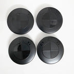 4pcs For BMW 50th E90 E60 F10 F20 G20 G30 E53 E85 E70 56mm 68mm Blue White Car Hub Cap Wheel Center Cap Emblem Badge Accessories