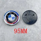 ABS Front Hood Badge For BMW New 7 Series G11 G12 G70 G07, 735Li 740Li 760i, 95MM Car Front Logo Emblem, Auto Replacement Access