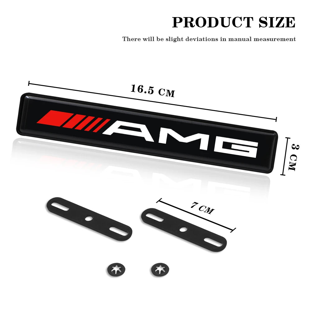 Front Grille LED Emblem Light Illuminated Badge For Mercedes AMG W205 C180 C200 C260 C300 W124 W126 W140 W168 W169 Car Accessory