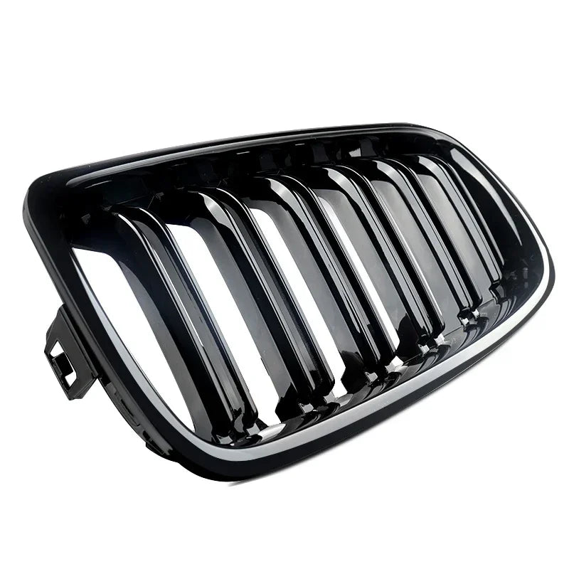 Double Slat Car Front Grille for BMW F30 F31 F35 320i 325i 328i 2012-2018 Gloss Black Racing Front Sport Grill For BMW 3-Series