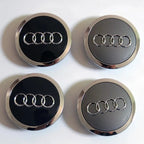 Audi 4pcs 60mm 61mm 68mm 69mm 123mm Car Styling Wheel Center Cap Hub Covers Badge for Audi A3 A4 A5 A6 A7 A8 S4 S6 Sticker