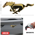 3D Metal Car Front Grille Emblem Logo Rear Trunk Badge Sticker For Ford Mustang Fiesta Focus Ranger Smax Kuga Mondeo Accessories