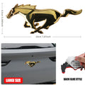 3D Metal Car Front Grille Emblem Logo Rear Trunk Badge Sticker For Ford Mustang Fiesta Focus Ranger Smax Kuga Mondeo Accessories