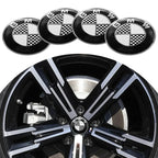 4Pc 56mm 60mm 65mm Car Wheel Center Hub Cap Rim Cover Stickers For BMW E36 E39 E46 E60 E90 E90 F01 F10 F30 G01 G20 G21 G30 G11 M