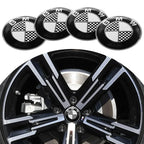 4Pc 56mm 60mm 65mm Car Wheel Center Hub Cap Rim Cover Stickers For BMW E36 E39 E46 E60 E90 E90 F01 F10 F30 G01 G20 G21 G30 G11 M