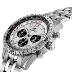 BERNY Chronograph Watches for Men Aviation Multifunction Quartz Men's Watch Date Sapphire Super Luminous Luxury Wristwatch