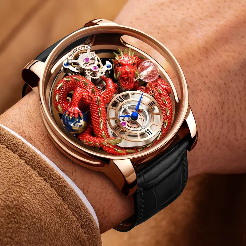 PINDU Design 2025 NEW Men Watch Diamond TourbillionTop Brand Luxury Astronomia Quartz Watch Men sapphire glass waterproof Watch