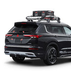 Car Logo Front Bonnet Hood Rear Tail Trunk Emblem Auto Accessories For Mitsubishi ralliart Lancer 9 10 ASX Outlander Pajero L200