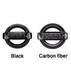 52mm Car Steering Wheel Logo Emblem ABS Sticker for Nissan Qashqai J10 J11 Leaf Juke Tiida Sentra Teana X Trail T30 T32 Almera