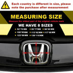 For Honda Accord Civic Odyssey CRV Inspire Amaze Vezel PMMA LED Car Emblem Sticker Front Rear Trunk Light Badge Accessories