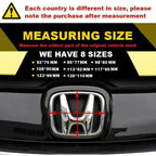 For Honda Accord Civic Odyssey CRV Inspire Amaze Vezel PMMA LED Car Emblem Sticker Front Rear Trunk Light Badge Accessories