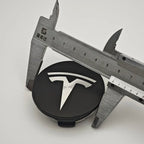 4Pcs 56mm ABS Tesla Wheel Center Hub Cap Emblem Logo Car Rims Cover Hubcap For Tesla Model 3 Y X S Original Badge Accessories