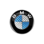 45mm 50th Anniversary Edition Car BMW E36 E39 E87 E60 E46 E53 E90 F10 F20 F25 F30 X3 X5Steering Wheel Badge Emblem Sticker for