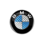 45mm 50th Anniversary Edition Car BMW E36 E39 E87 E60 E46 E53 E90 F10 F20 F25 F30 X3 X5Steering Wheel Badge Emblem Sticker for