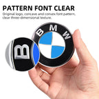 74mm 82mm Car Hood Emblem Car Front Bonnet Logo Trunk Cover Badge Car sticker For BMW E39 E46 E30 E36 G20 E87 E60 E90