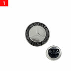 1pcs 56mm Car Aluminum Hood Emblem Front Badge Modification Accessories for Mercedes Benz C-Class E-Class W204 W205 W213 W214