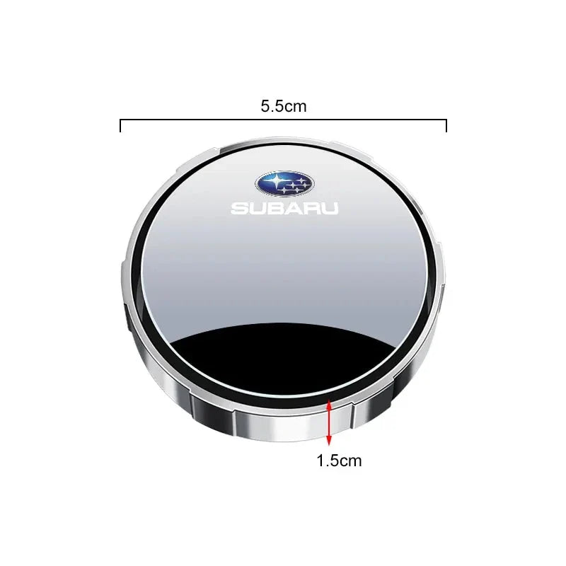 1 Pair 360 Degree Wide Angle Adjustable Car Rear View Mirror For Subaru LEGACY Forester Outback Rally WRX WRC XV Impreza