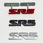 3d Metal Letters Logo SR5 Emblem Car Fender Door Side Badge SR5 Sticker for Toyota Tundra Hilux Tacoma 4runner SR5 Acessories
