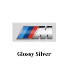 M LOGO Fender Emblem Badge Rear Trunk Badge For BMW E36 E39 E46 E60 E90 E90 F01 F10 F30 G01 G20 G21 G30 G11 F15 X5 X3 M Sports
