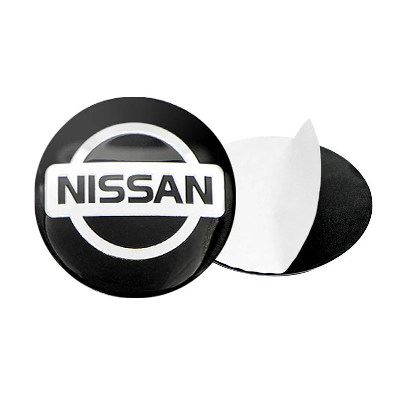 4Pcs Car Wheel Hub Cover Rim Center Cap Decorative Accessories Fit Nissan Magnite Qashqai Ariya X-Trail/Rogue Note Sentra Altima