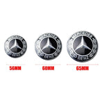 56/60/65mm Car Wheel Center Cover Hub Cap Resin Badge Emblem sticker Decal styling auto Accessories Mercedes Benz AMG  C260 C300