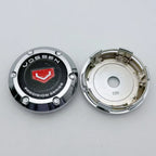 4pcs/Set 66MM 62MM VOSSEN Logo Emblem Badge Car Wheel Center Caps Rim Hubcap Wheel Hub Center Dust Cover Replace Car Accessories