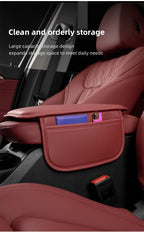 Leather Car Armrest Box Pad Auto Armrest Mat High Quality Accessorie For Chevrolet Camaro Colorado Cobalt Beat Groove Volt Trax