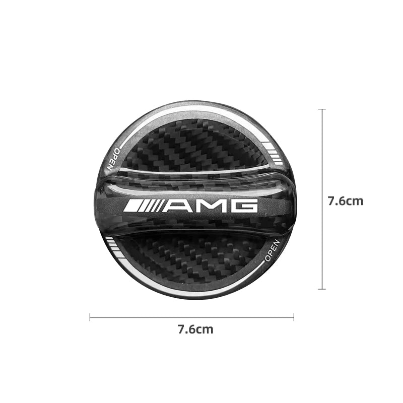 Benz Car Carbon Fiber Fuel Tank Cap Trim Accessories For Mercedes Benz AMG W203 W206 W220 W205 W211 W212 W201 W168 W167 W169 GLA