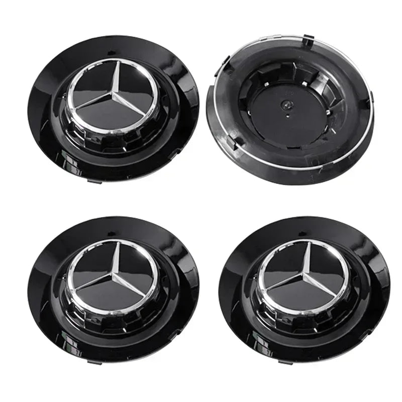 4PCS 147mm C-1028 17028 Car Styling Wheel Center Cap Hub Covers Badge Car Accessories For Mercedes Benz AMG G350 G500 G63 G65