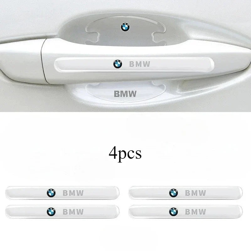 For BMW M M3 M5 X1 X3 X5 X6 E90 E91 E92 E93 M3 E60 Car Door Bowl Handle Protector Stickers Transparent Anti-scratch Film