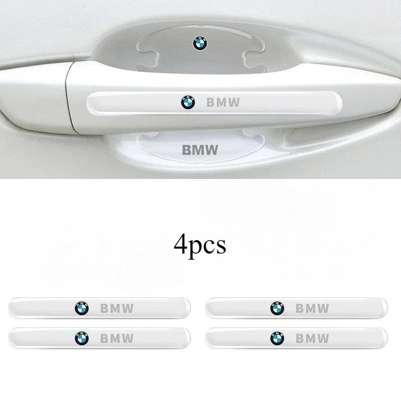 For BMW M M3 M5 X1 X3 X5 X6 E90 E91 E92 E93 M3 E60 Car Door Bowl Handle Protector Stickers Transparent Anti-scratch Film