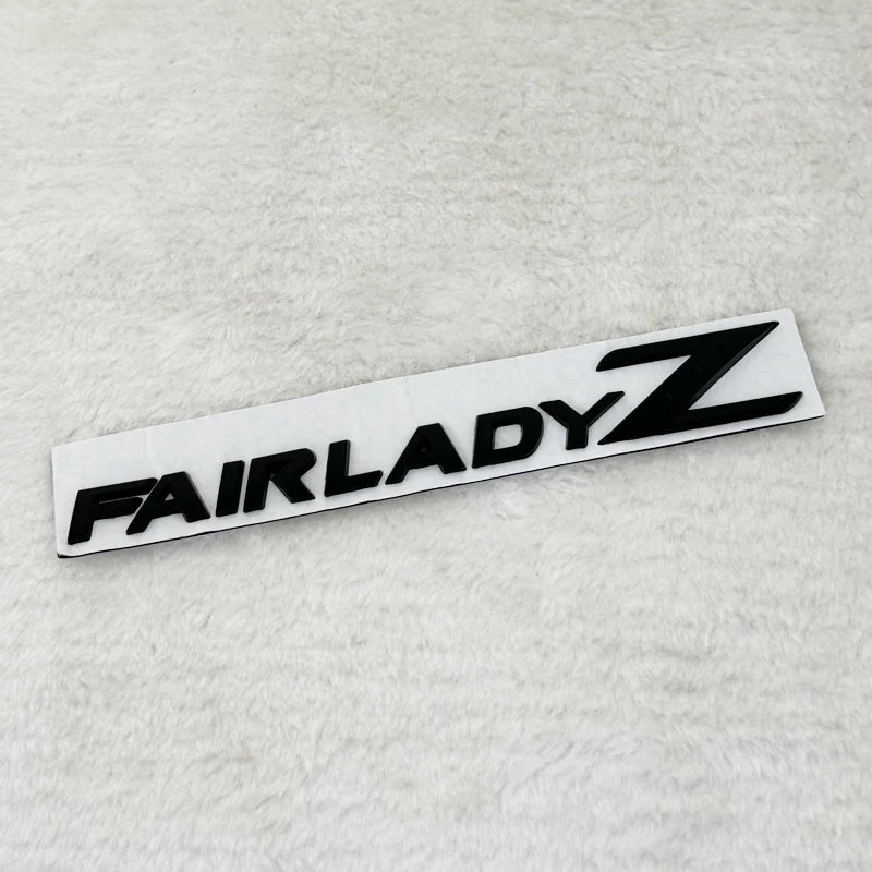 Car Rear Trunk Emblem Badge Sticker Decals for Nissan Z Logo 350Z 370Z Fairlady Z3 Z34 Almera Sylphy Altima Sentra