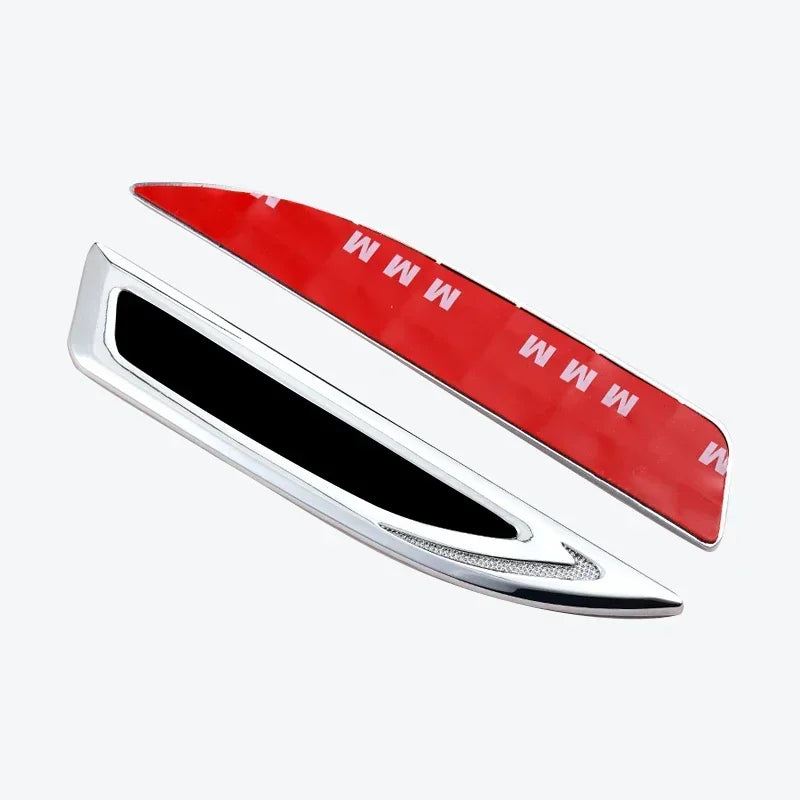 2PCS Car Body Fender Side Emblem Sticker For Subaru XV WRX BRZ FORESTER IMPREZA LEGACY OUTBACK STI Rear Trunk Badge Decoration