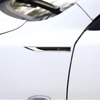 1 Pair Car Side Fender Knife Stickers Emblem Badge Decals Trim Styling for Mercedes Benz AMG W203 W206 W220 W205 W211 W212 W201