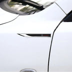 1 Pair Car Side Fender Knife Stickers Emblem Badge Decals Trim Styling for Mercedes Benz AMG W203 W206 W220 W205 W211 W212 W201