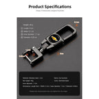 Metal Keychain Car Logo Keyring Pendant Auto Accessories For Chevrolet Cruze Onix Tracker Aveo Bolt Captiva Equinox Spark Tahoe