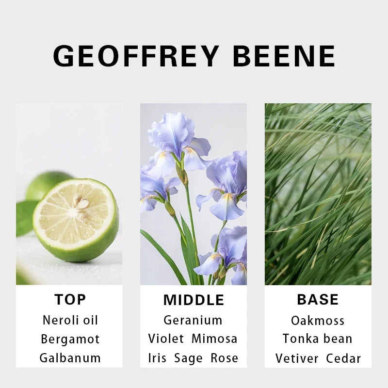 Geoffrey Beene Grey Flannel Cologne men Eau De Toilette 237ml Woody fragrance notes with original, long-lasting scent